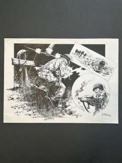 Jordi Badia Romero - 1 Original drawing - War is Hell - 1975 | Catawiki