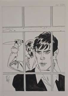 Stano, Angelo - 1 Original cover - Dylan Dog - n. 224 "Sul Filo dei Ricordi"