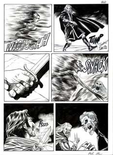 Russo, Fabrizio - 3 Original page - Dampyr Speciale #13 - "La terra delle aquile" - 2017 | Catawiki