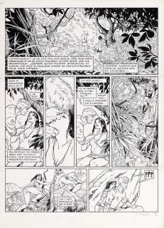 Jusseaume - Lot 556 - Tramp, planche n°31 Ã  l‘encre de Chine de…