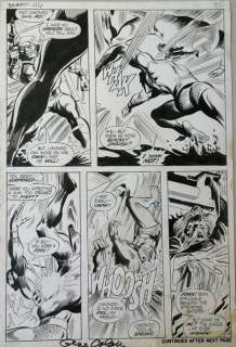 Gene Colan - 1 Original page - Sub-Mariner - planche originale encrée - 1971 | Catawiki
