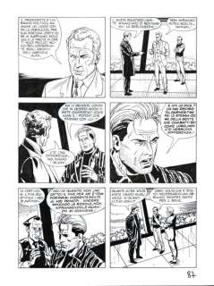 Bonazzi, Germano - 3 Original page - Nathan Never #243 - "Incursione notturna" - 2011 | Catawiki