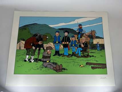 Lambil, Willy - Les Tuniques Bleues - Portrait de famille - 2004 | Catawiki