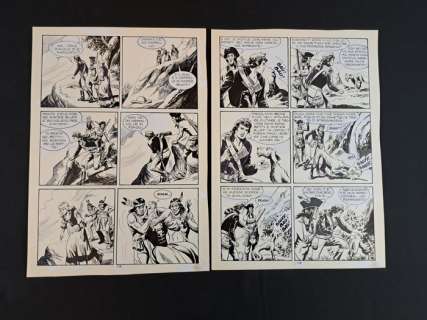 EsseGesse - 2 Original page - Il Comandante Mark - Il rito di Sangue "Il Rapimento di Betty" | Catawiki