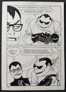 Magnus - 1 Original page - Necron - No.8: Gli uomini pesce - 1981 | Catawiki