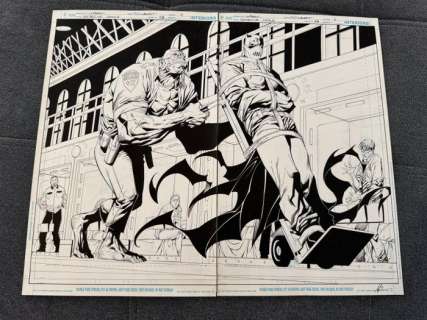 Aaron Lopresti - 2 Original page - Batman - Detective Comics #28 - 2011 | Catawiki