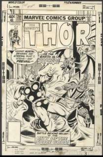 Cockrum, Dave - THOR (1966-96; 2009-11) #284 Cover | ComicConnect