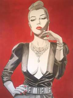 Candita, Giuseppe - 1 Original colour drawing - Diabolik - Eva Kant - 2024 | Catawiki