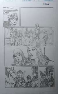 Sergio Dávila (Pencil) - 1 Original page - Swords of Sorrow #5, Page 15 | Catawiki