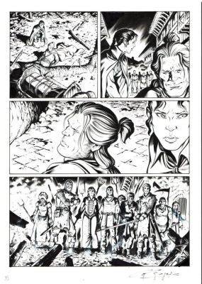 Gregorini, Gianluigi - 1 Original page - Dragonero #30 - "Il Contagio" | Catawiki