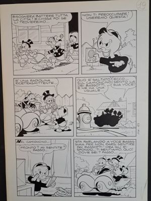 Gatto, Luciano - 1 Original page - Paperino e la Brocca Rapita - 1969 | Catawiki