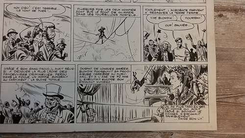 Funcken, Fred | 4 Original pages  - Complete story from Kuifje weekblad / Tintin magazine  - (1955) | Catawiki