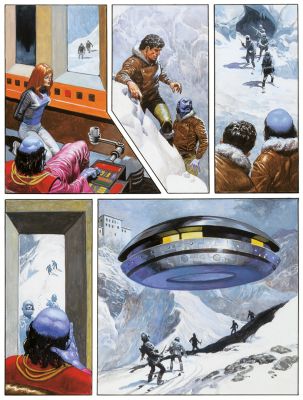 Don Lawrence | Item 0528 • The battle for Earth | Don Lawrence Collection