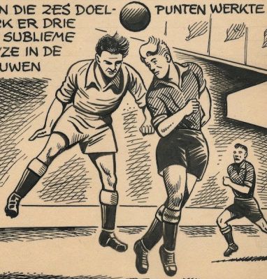 Sprenger, Henk - 1 Original page - Kick Wilstra - (jaren 1950) | Catawiki