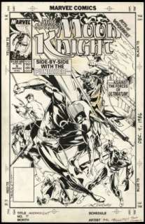 Velluto, Sal - MARC SPECTOR: MOON KNIGHT (1989-94) #9 Cover | ComicConnect