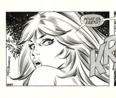 Romero, Enric Badia - 1 Original page - Axa - strip #1007 - 1981