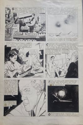 Breccia, Alberto - Original page - Mort Cinder - Le Tombeau de Lisis - 1963 | Catawiki