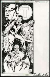 DeKraker, Adam - TITANS SECRET FILES #2 Pin-Up