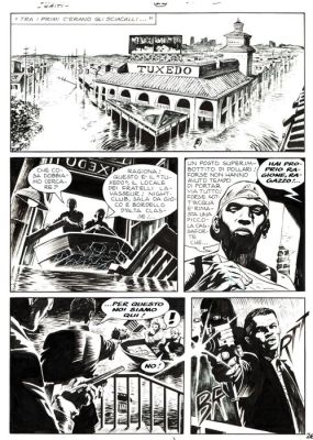 Dotti, Maurizio - 3 Original page - Dampyr #93 - "L’isola dei bucanieri" - 2007 | Catawiki