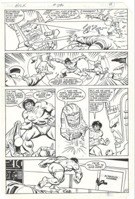 Sal Buscema - Original page - Incredible Hulk - #290 page 11 - 1983 | Catawiki