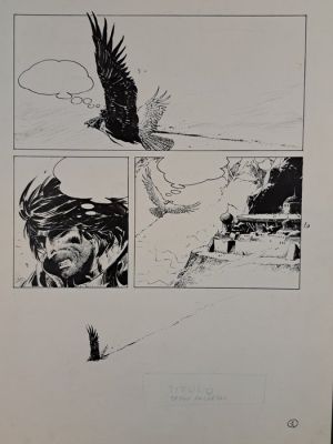 Breccia, Enrique - 1 Original page - Avrack: Il Duello | Catawiki