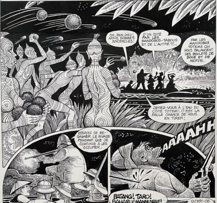 Pichard, George - 1 Original page - Borneo Joe - 1983 | Catawiki
