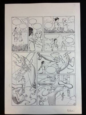 Nizzoli, Marco - 1 Original page - Il Giorno dei Maghi | Catawiki