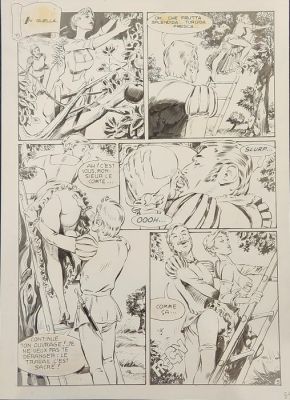 Leone Frollo - 1 Original page - Odeon T02 - La véritable histoire de Lord Capott | Catawiki