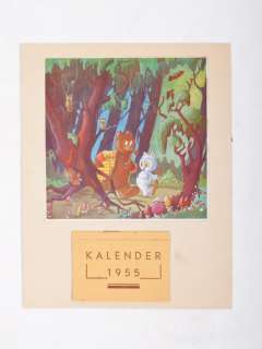Marten Toonder - Tom Poes calendar | Zwiggelaar Auctions