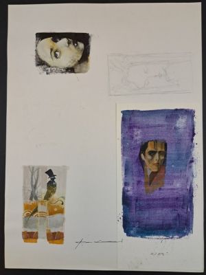 Roi, Corrado - 1 Original colour drawing - Illustrazioni | Catawiki