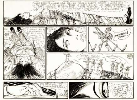 Crepax Guido - "I viaggi di Bianca - Gulliver", | Urania Casa d’Aste