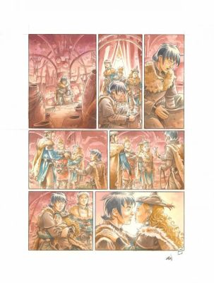 Grun | Planche originale n°63 - Les Hautes Herbes | Daniel Maghen