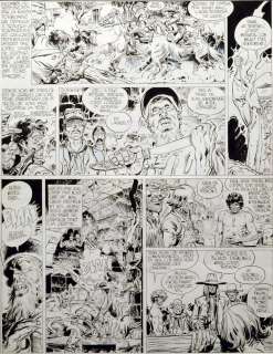 GIRAUD Jean  - Blueberry  - Planche 33 de l’album L’homme qui valait 500000$ édité[...] | Vermot et Associés