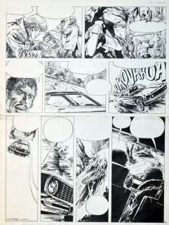 VANCE William  - Bruno Brazil  - Planche 43 de l’album les yeux sans visage édité[...] | Vermot et Associés