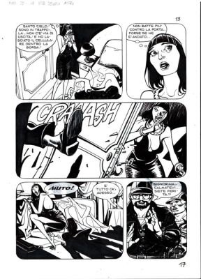 Mari, Nicola - 1 Original page - Dylan Dog #317 - "L’impostore" - 2015 | Catawiki