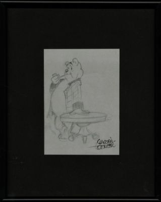 Toonder, Marten - 1 Original preliminary drawing - Tom Poes & Heer Bommel - Heer Bommel - gesigneerd - (jaren 1970) | Catawiki