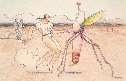 Moebius Jean Giraud Dit (Né En 1938) | DESERT B | Artcurial