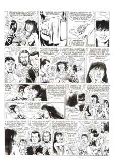 Mitton, Jean-Yves | Original page (p.7)  - Quetzalcoatl 6  - La Noche Triste  - (2005) | Catawiki