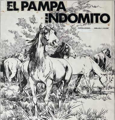 Carlos Roume - 1 Pages splash originales - Openings page | Catawiki