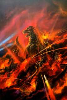 Eggleton, Bob - GODZILLA AGE OF MONSTERS TPB Painting