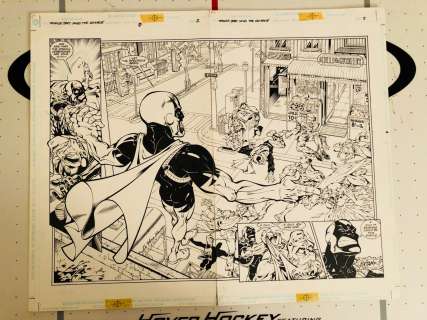 Edwin Rosell, Jason Johnson - impulse bart saves the dc universe pg 02-03 dps kid flash bart allen