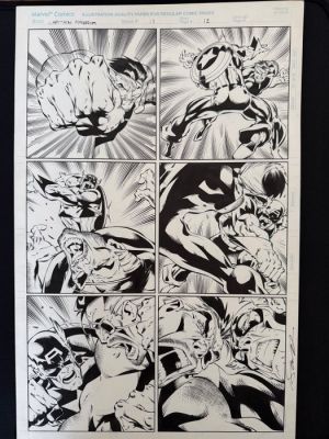 Joe Bennett - 1 Original page - Captain America - vol.2, issue #11 - 1997