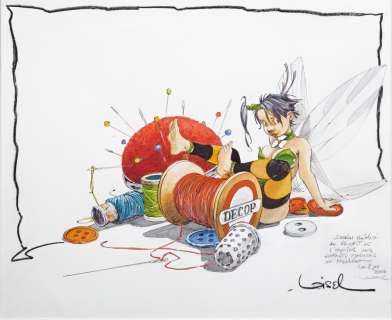 Loisel | Peter Pan, illustration à la gouache, à la… | Millon