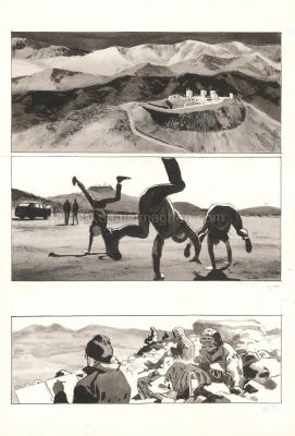 Emmanuel Lepage | Au pied des étoiles, Planche originale | Daniel Maghen