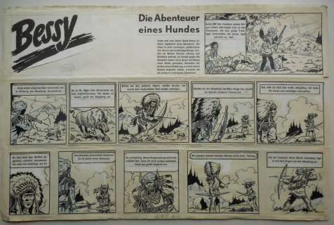 Wirel (Vandersteen, Willy / Verschuere, Karel) | Originele pagina Bessy 33  - De voorspellling  - (1960) | Catawiki