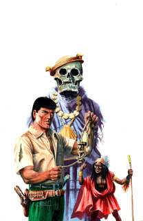 Couverture originale de BOB MORANE roman 34 La vallée des 1000 soleils par CORIA