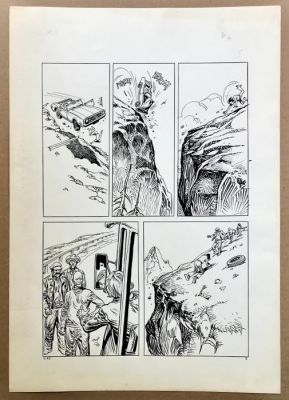Ortiz Moya, José - 1 Original page - Aventuras - 1970 | Catawiki