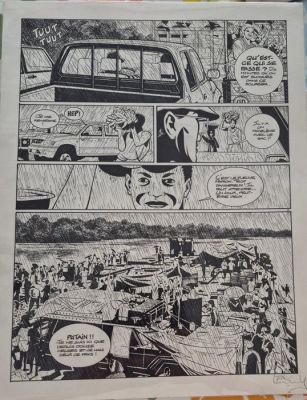 Eric Lenaerts - 1 Original page - La fugitive - CODA - 2005 | Catawiki