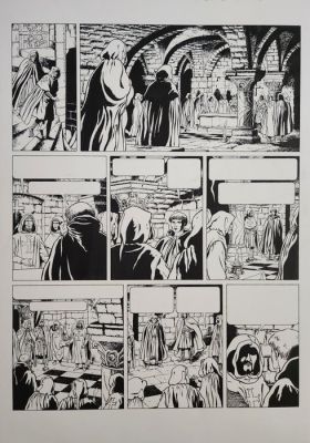 Chaillet, Gilles - 1 Original page - Le Triangle Secret - T01 planche 18 | Catawiki