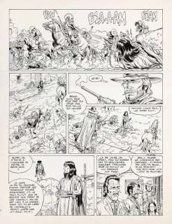 Swolfs | Durango, planche n°35 à l’encre de Chine de… | Millon